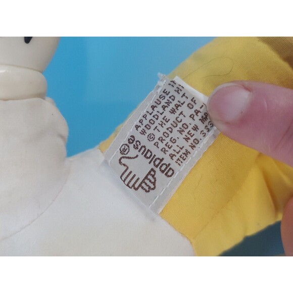 Vintage Mick Mouse 12" Plush Firefighter Red Boots Hat Applause - Picture 8 of 12